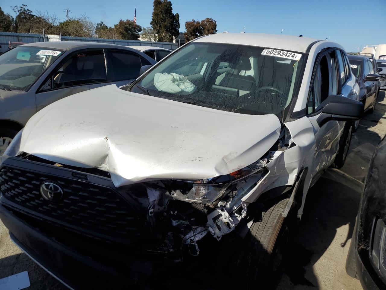 2022 TOYOTA COROLLA CROSS L VIN:7MUAAAAG2NV013233