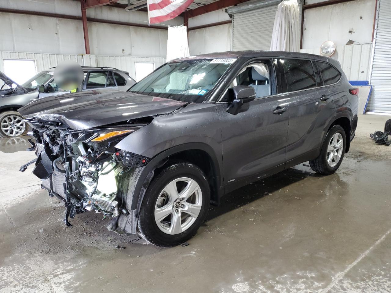 2022 TOYOTA HIGHLANDER HYBRID LE VIN:5TDBBRCH7NS560529