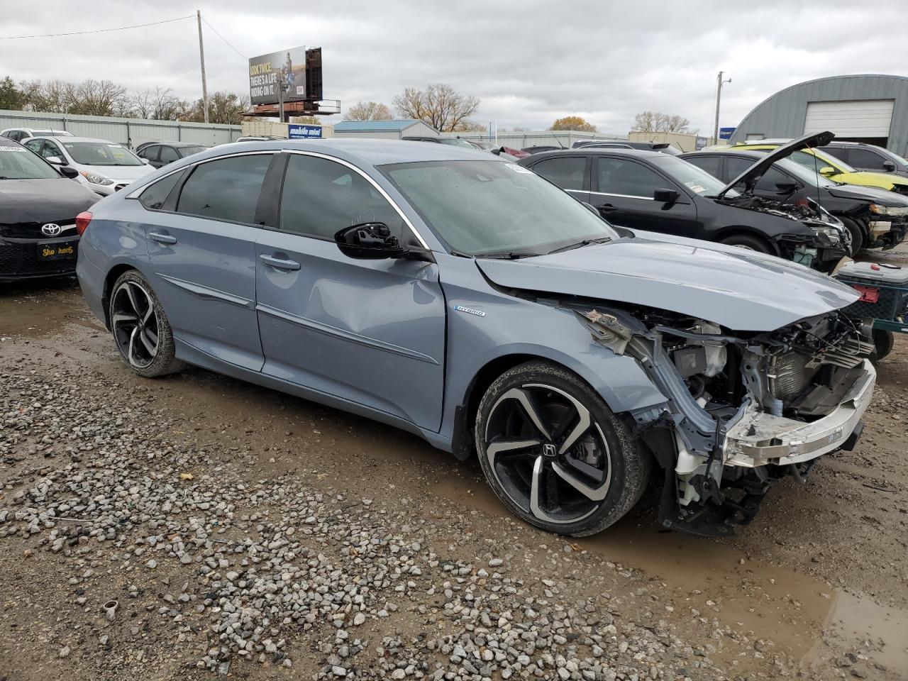 2022 HONDA ACCORD HYBRID SPORT VIN:1HGCV3F23NA015619