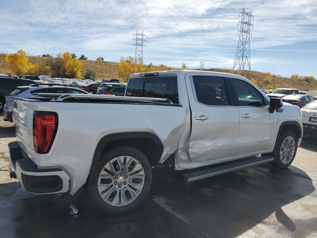 2022 GMC SIERRA LIMITED K1500 DENALI VIN:3GTU9FEL7NG175412