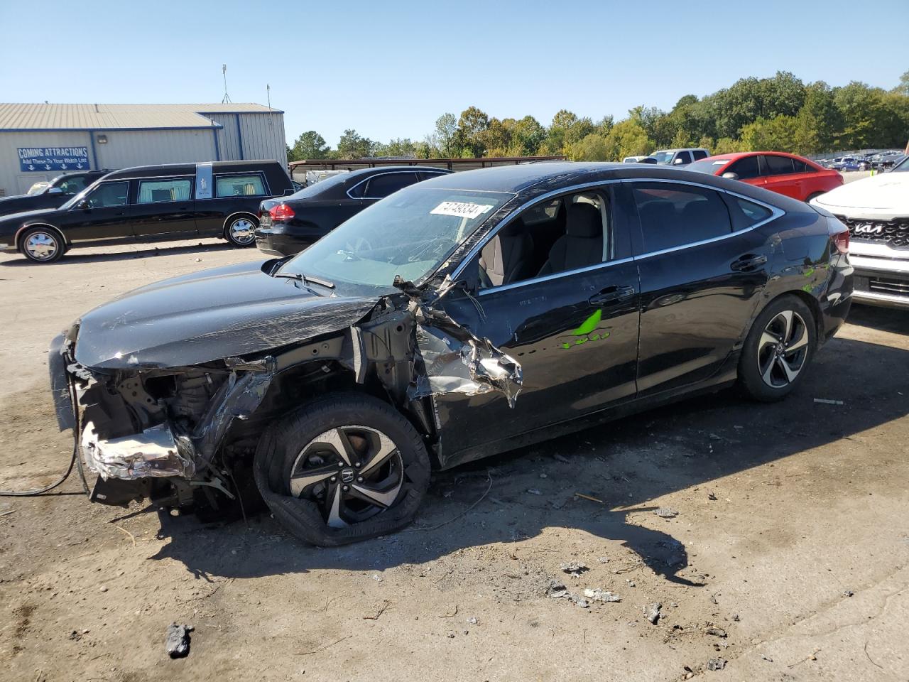 2022 HONDA INSIGHT EX VIN:19XZE4F55NE008497