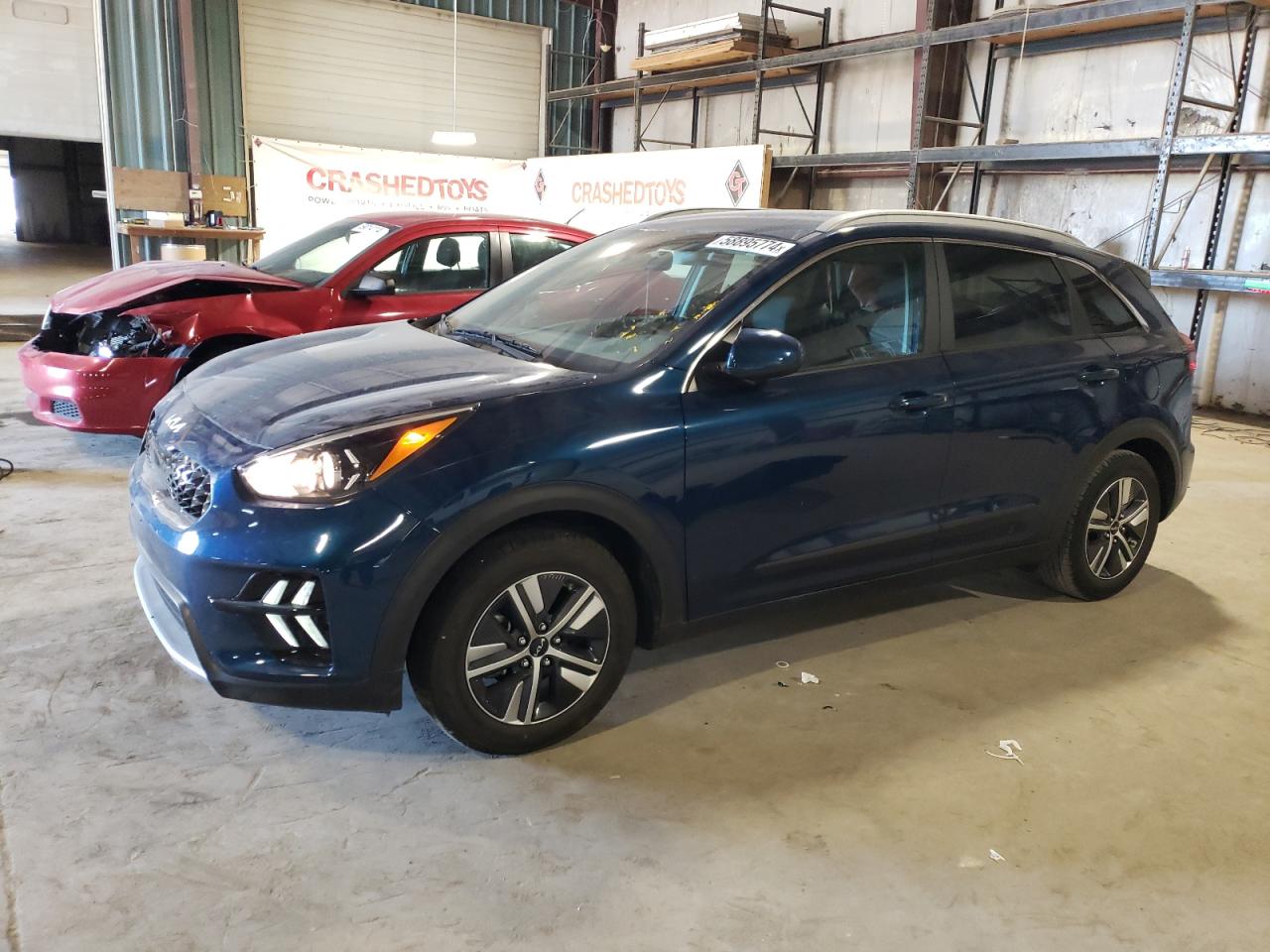 2022 KIA NIRO LX VIN:KNDCB3LC8N5549552