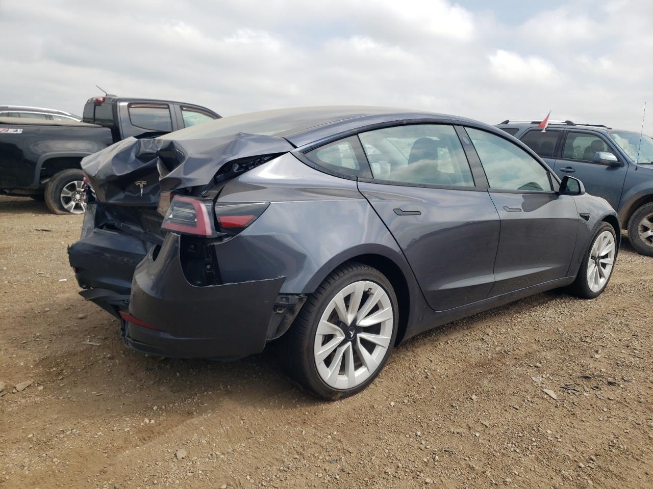 2022 TESLA MODEL 3  VIN:5YJ3E1EB8NF124024