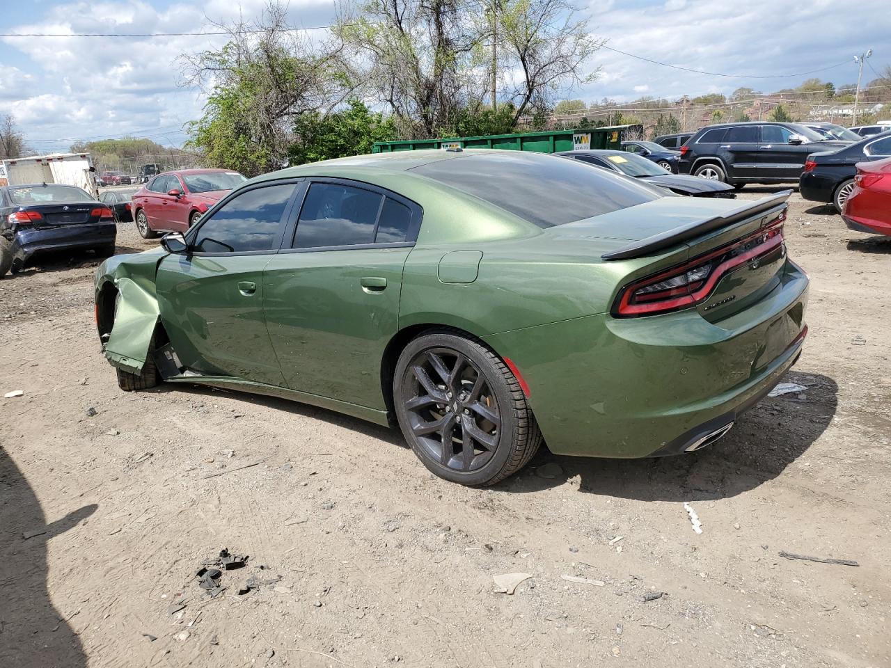 2022 DODGE CHARGER SXT VIN:2C3CDXBG5NH141710