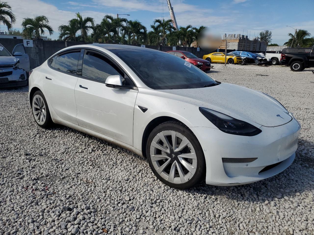 2022 TESLA MODEL 3  VIN:5YJ3E1EA7NF368951