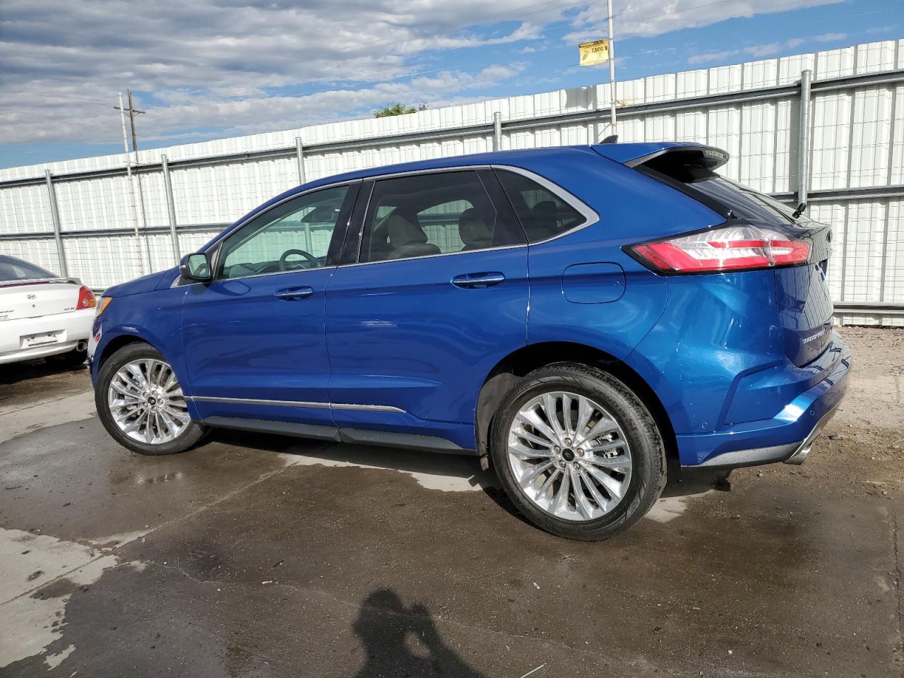 2022 FORD EDGE TITANIUM VIN:2FMPK4K98NBA00504