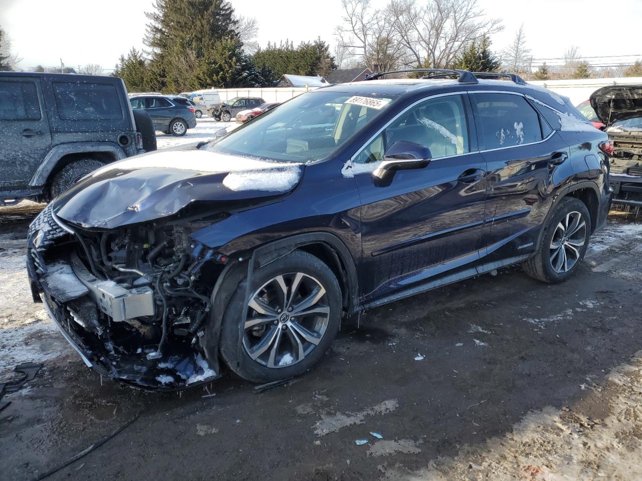 2022 LEXUS RX 450H VIN:2T2HGMDA2NC081178
