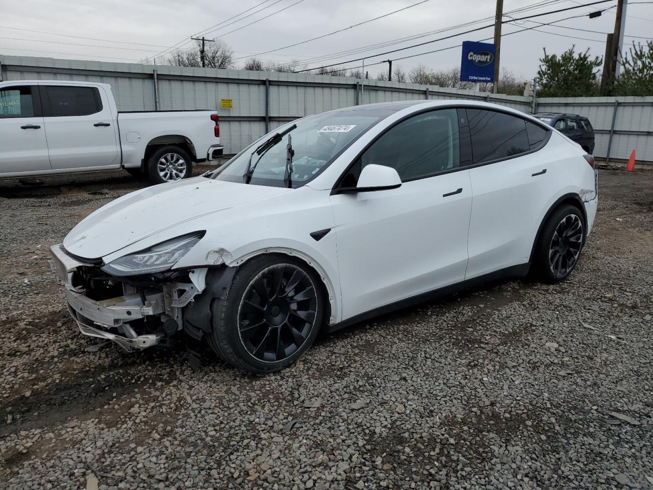 2022 TESLA MODEL Y  VIN:7SAYGDEEXNF438546