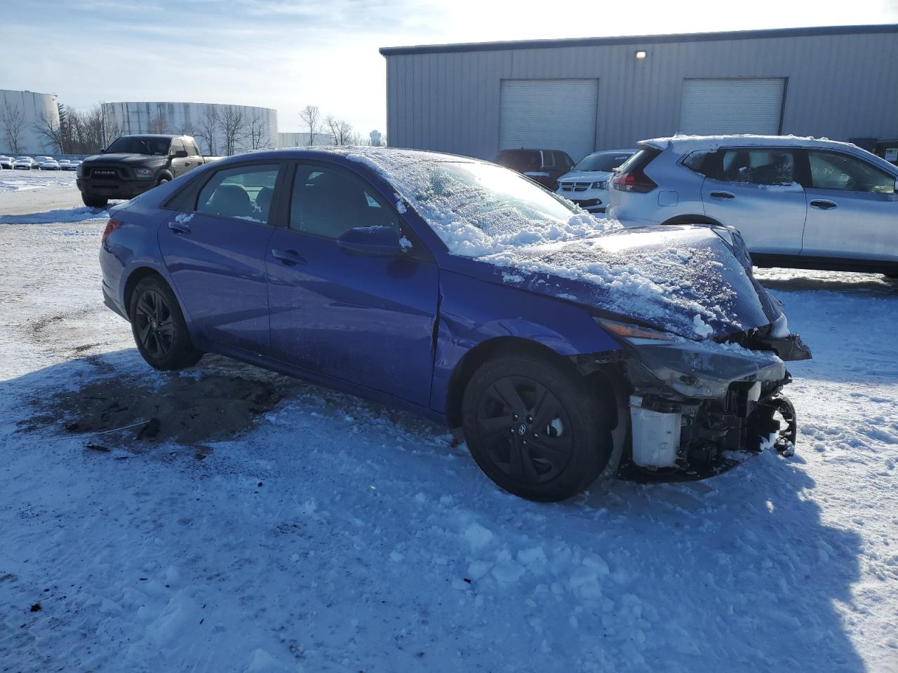 2023 HYUNDAI ELANTRA BLUE VIN:KMHLM4AJ8PU082641