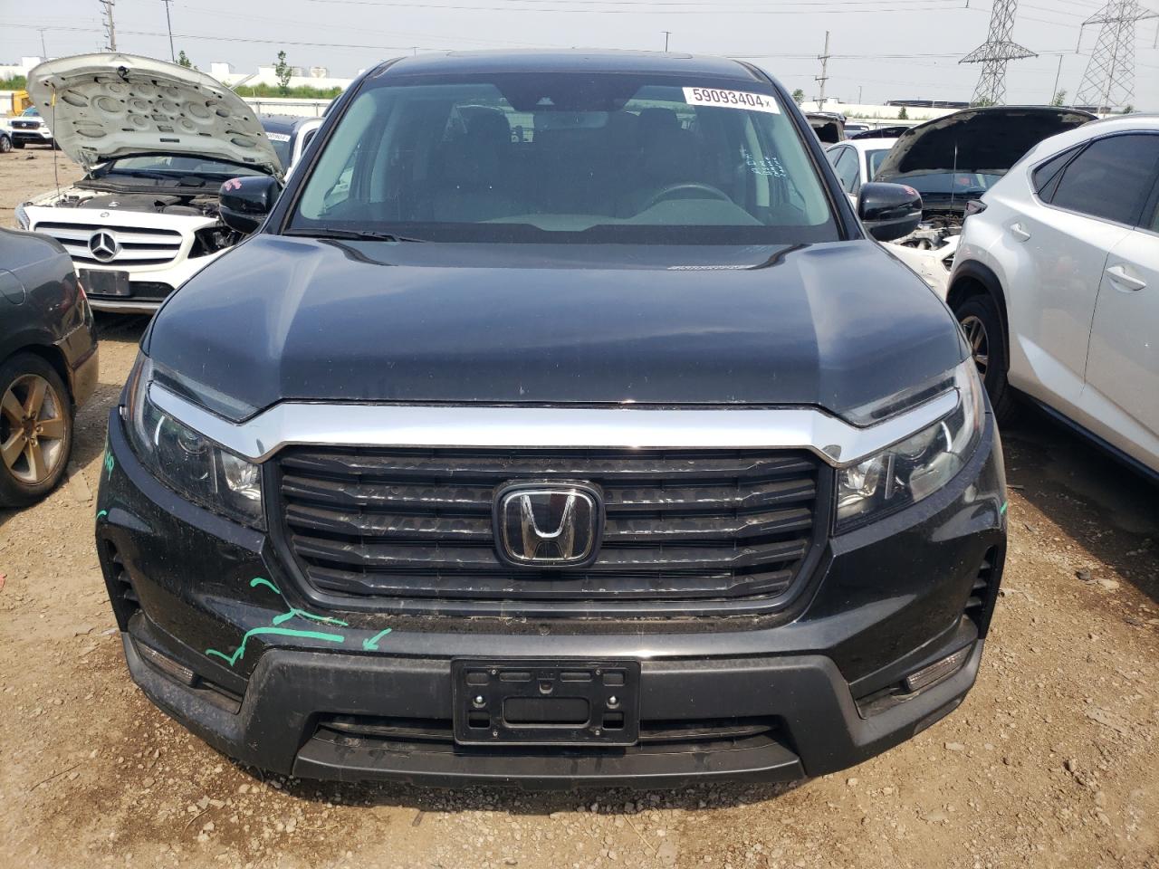 2023 HONDA RIDGELINE RTL VIN:5FPYK3F57PB043092