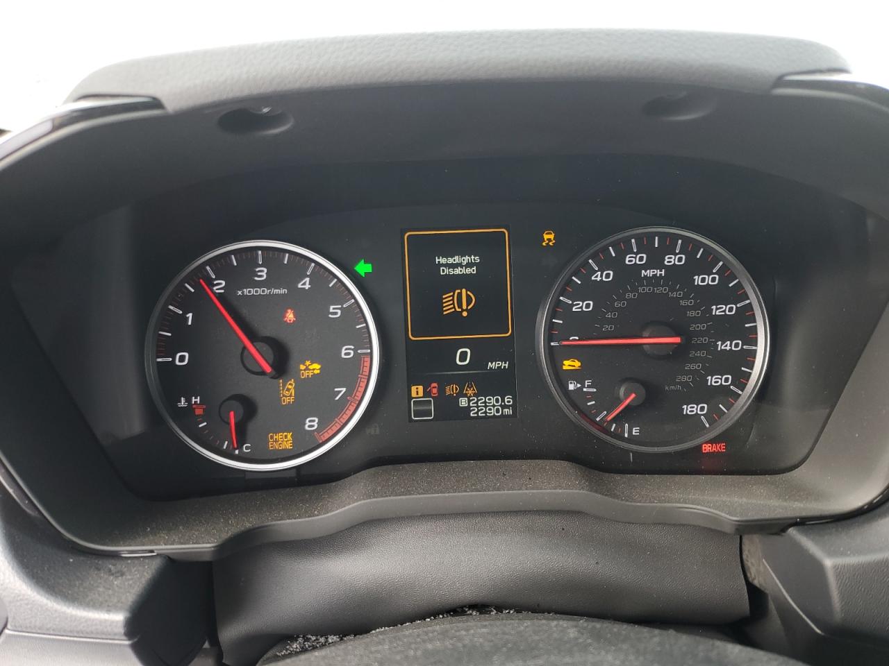 2024 SUBARU WRX PREMIUM VIN:JF1VBAH61R9803980