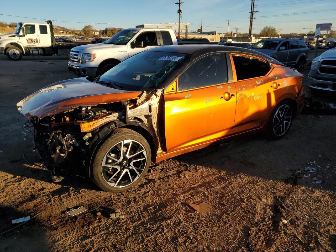 2024 NISSAN SENTRA SR VIN:3N1AB8DV7RY325981