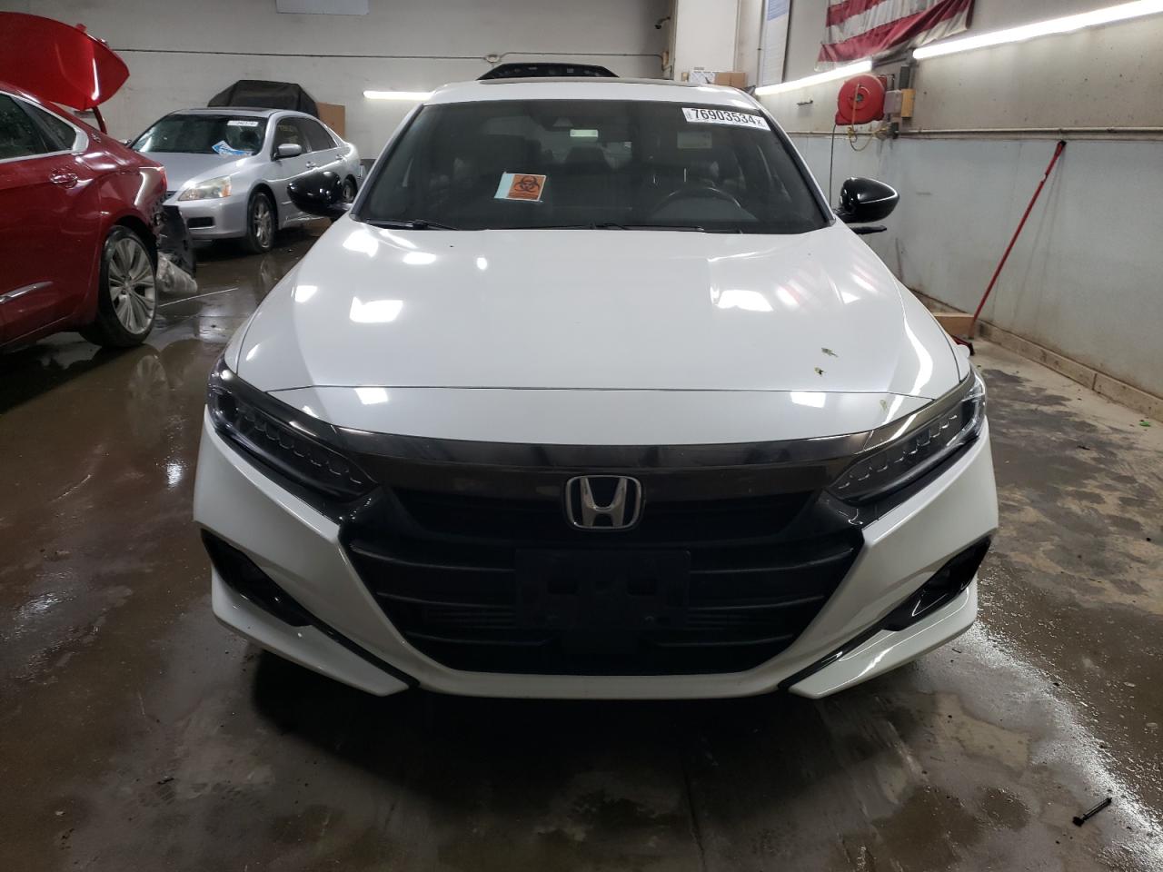 2022 HONDA ACCORD SPORT VIN:1HGCV2F34NA022503
