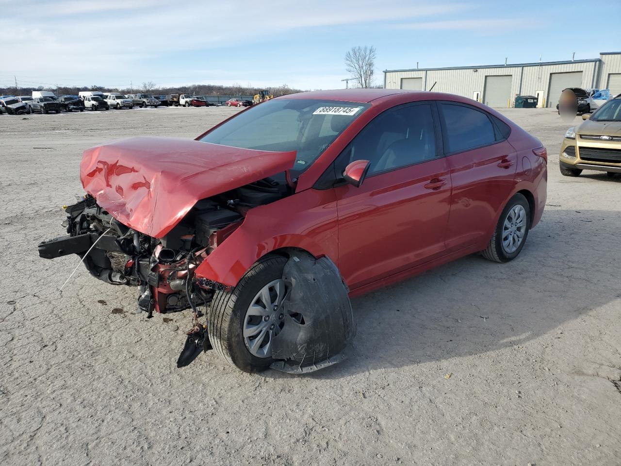 2022 HYUNDAI ACCENT SE VIN:3KPC24A64NE171673