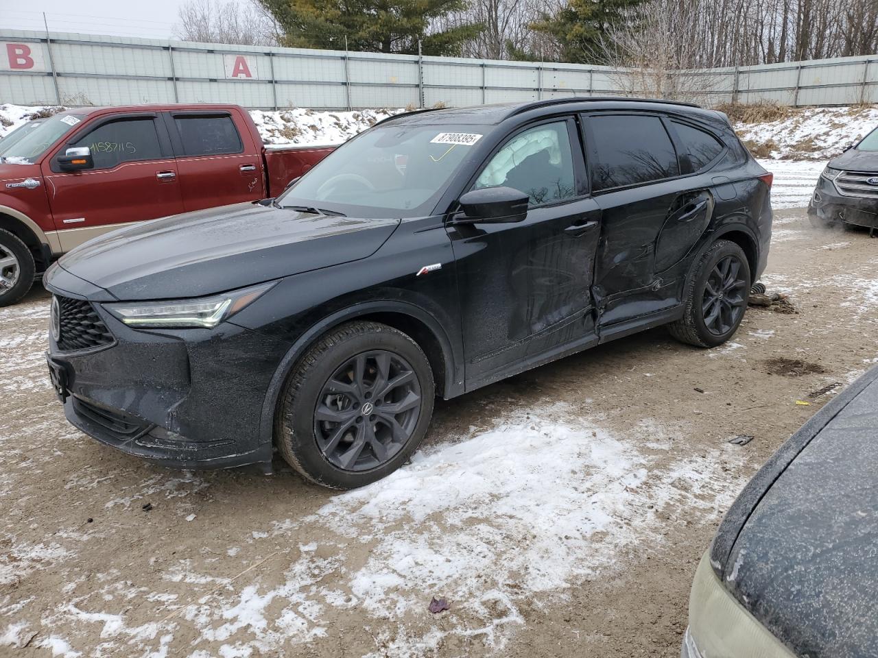 2022 ACURA MDX A-SPEC VIN:5J8YE1H00NL052198