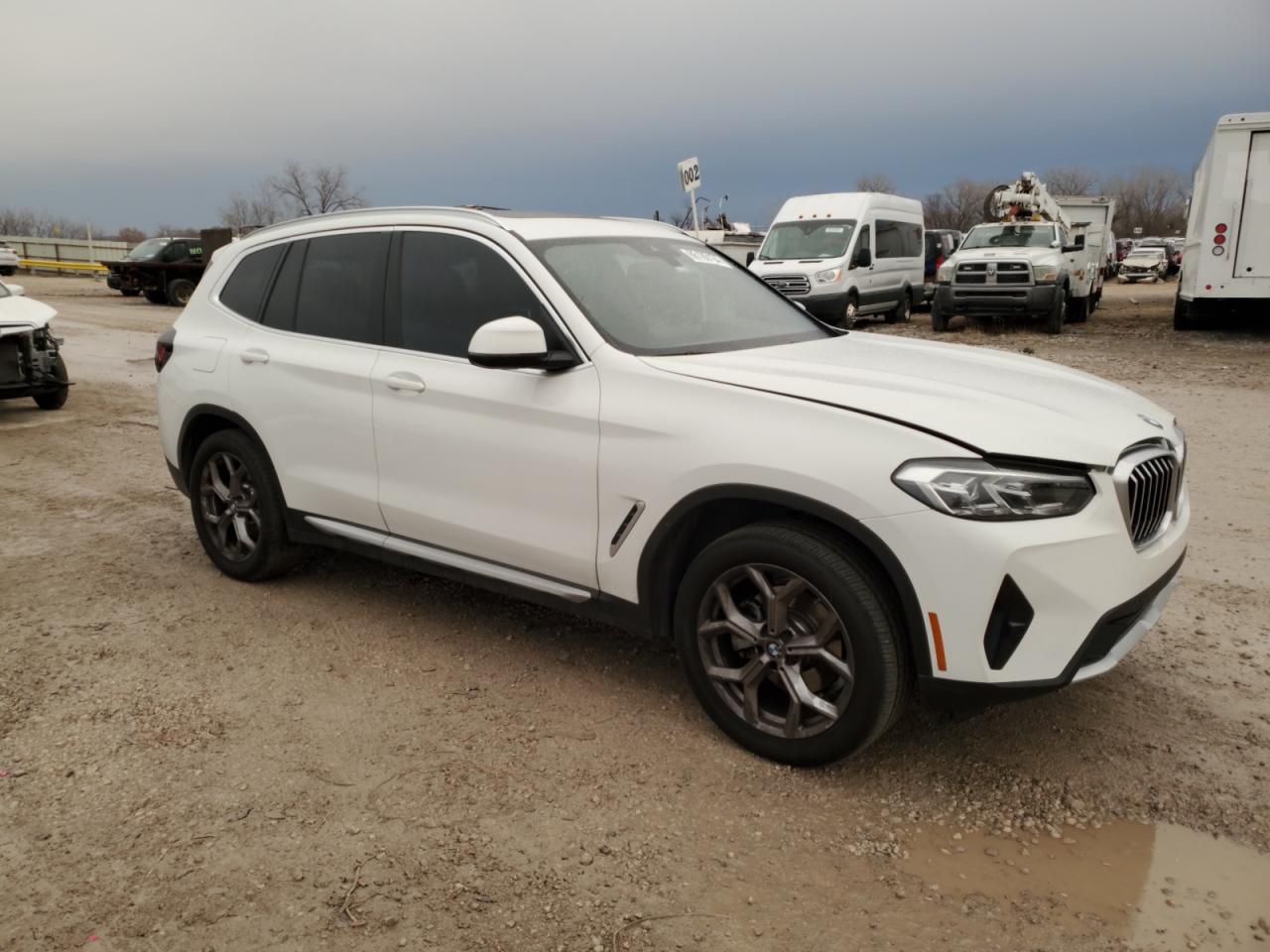 2022 BMW X3 XDRIVE30I VIN:5UX53DP05N9L24279