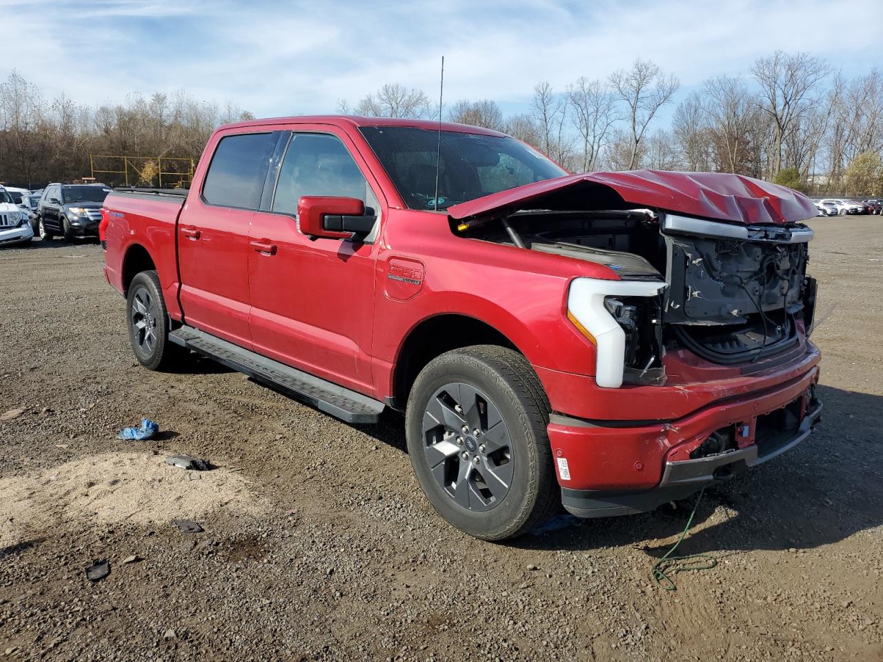 2022 FORD F150 LIGHTNING PRO VIN:1FTVW1EV1NWG11044