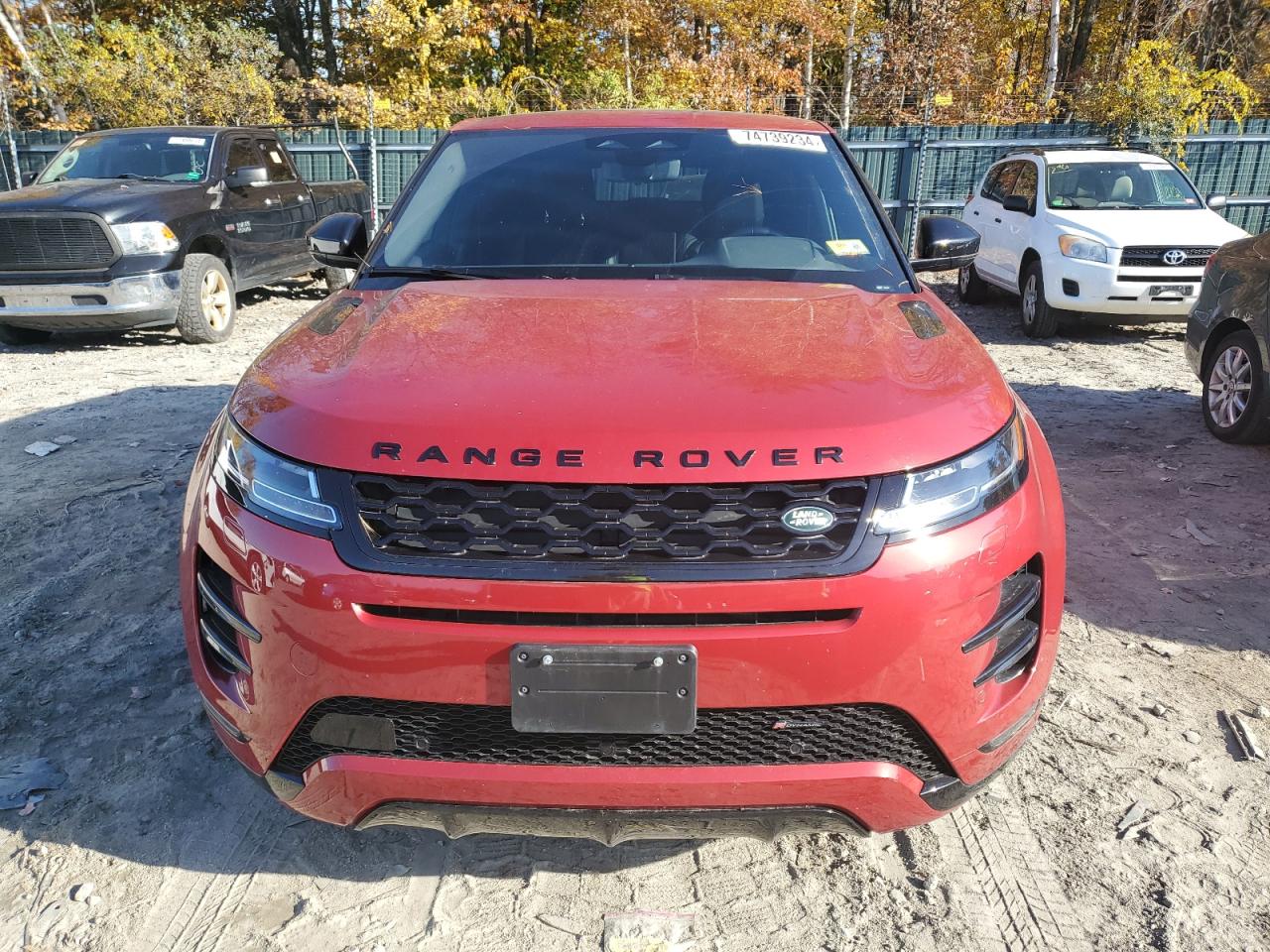 2022 LAND ROVER RANGE ROVER EVOQUE R-DYNAMIC S VIN:SALZT2FX1NH172473