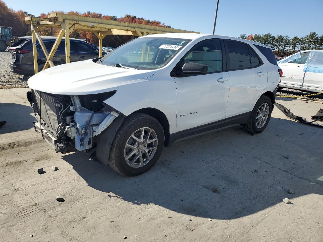 2022 CHEVROLET EQUINOX LS VIN:3GNAXSEV4NS170871