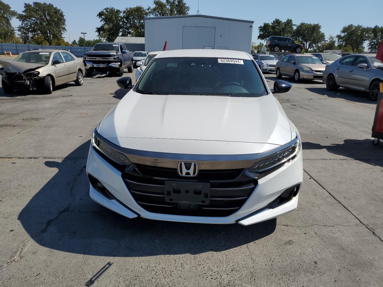 2022 HONDA ACCORD SPORT VIN:1HGCV1F33NA024351