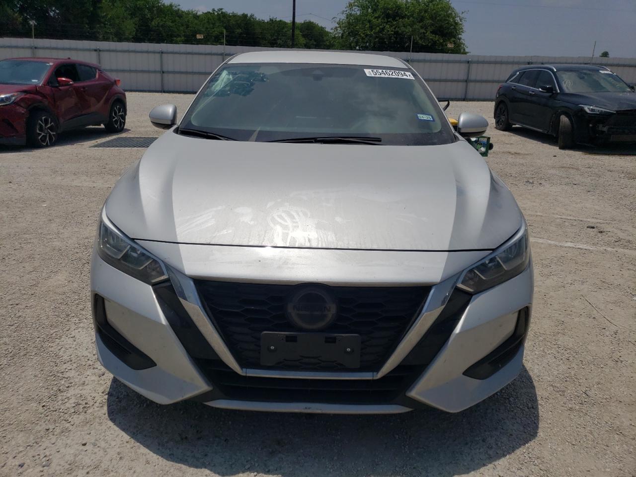 2022 NISSAN SENTRA SV VIN:3N1AB8CV7NY245169