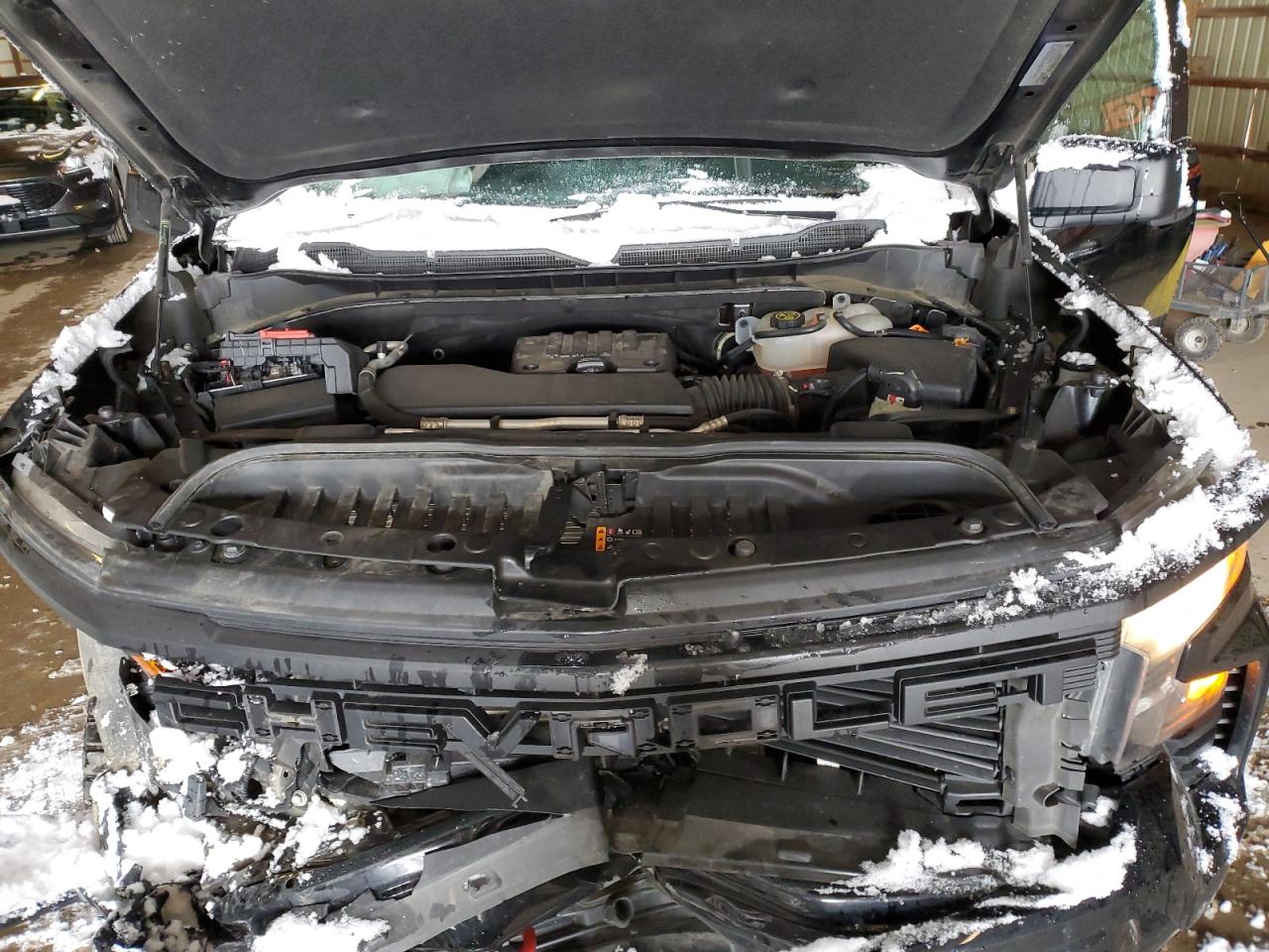 2022 CHEVROLET SILVERADO K1500 TRAIL BOSS CUSTOM VIN:3GCPDCEK0NG608635