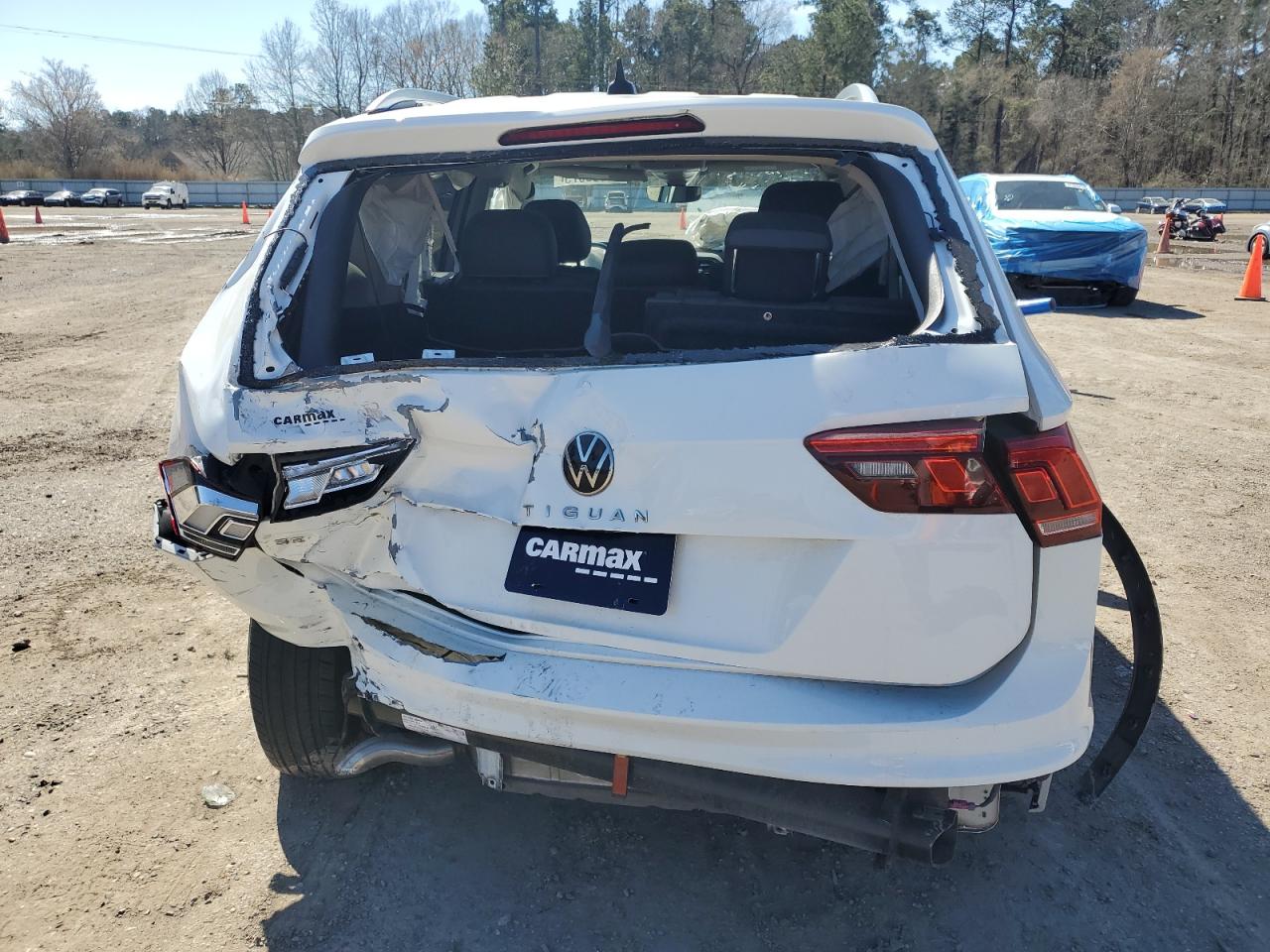 2022 VOLKSWAGEN TIGUAN SE VIN:3VV3B7AX6NM014132