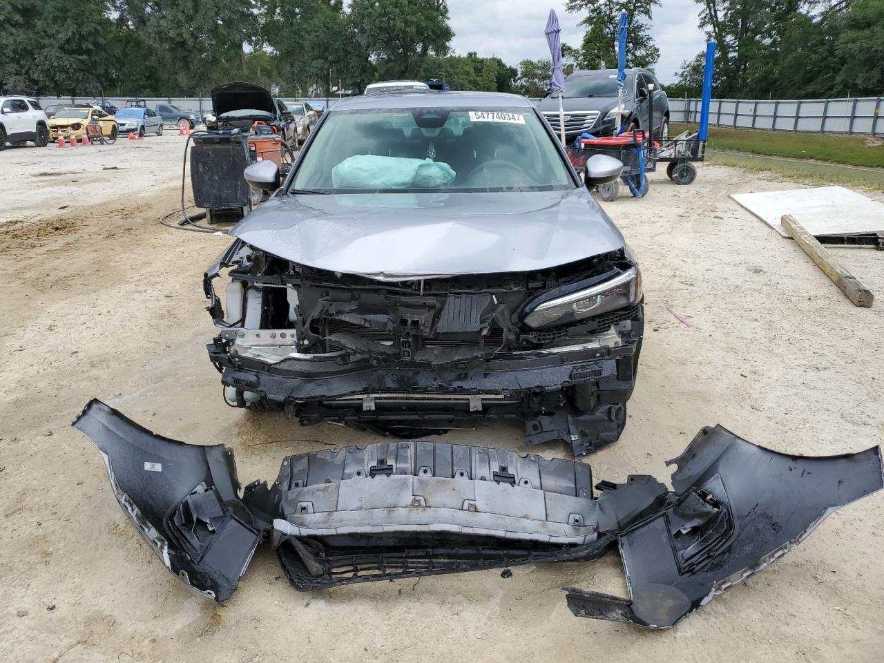 2022 HONDA CIVIC LX VIN:2HGFE2F24NH545476