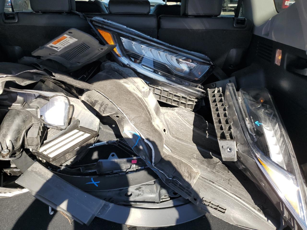 2022 HONDA CR-V TOURING VIN:7FARW2H9XNE051698