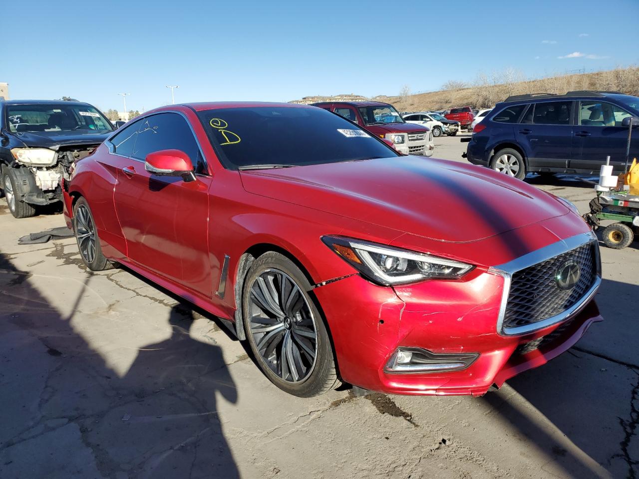 2022 INFINITI Q60 LUXE VIN:JN1EV7KLXNM630215