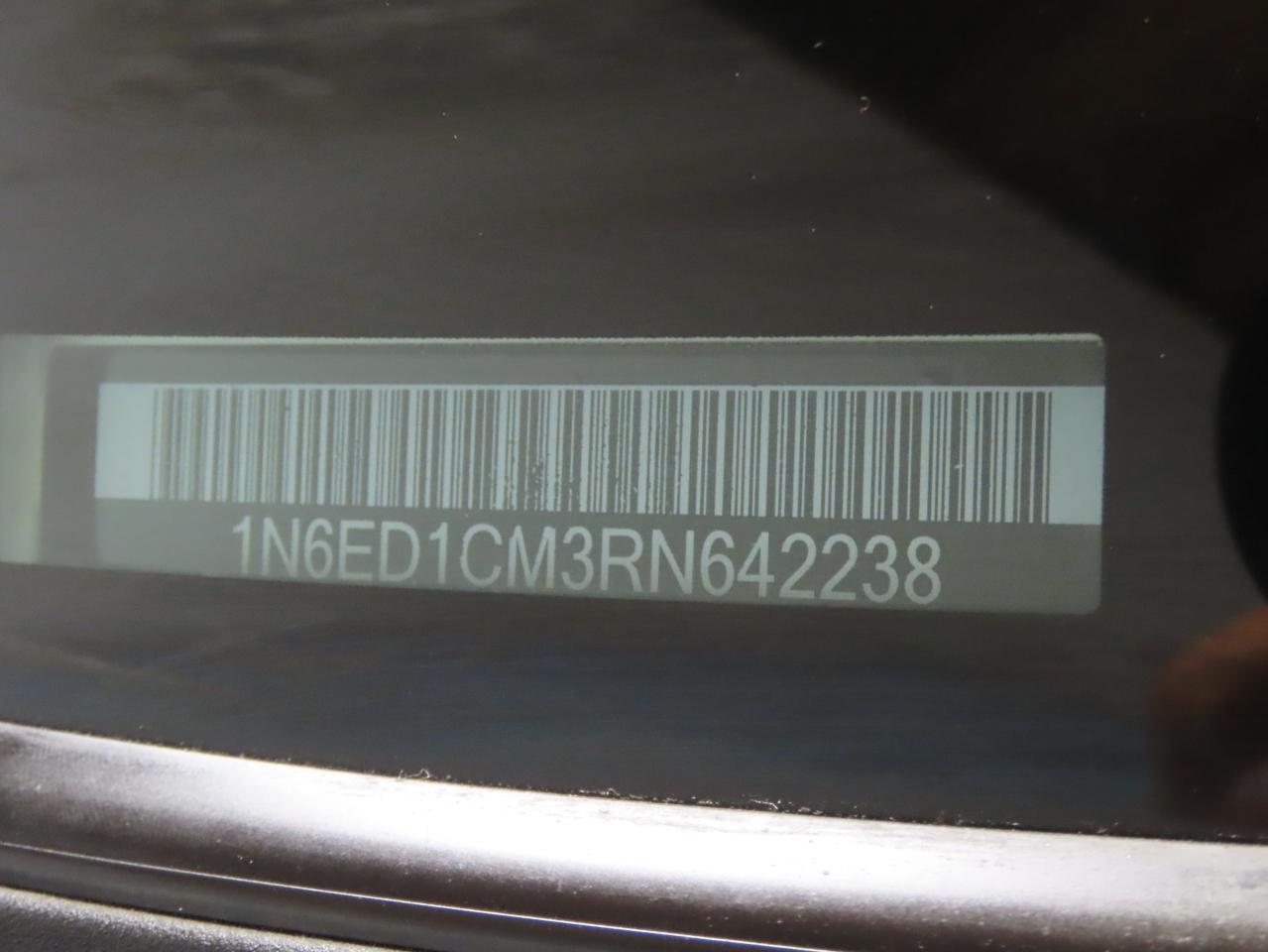 2024 NISSAN FRONTIER S VIN:1N6ED1CM3RN642238