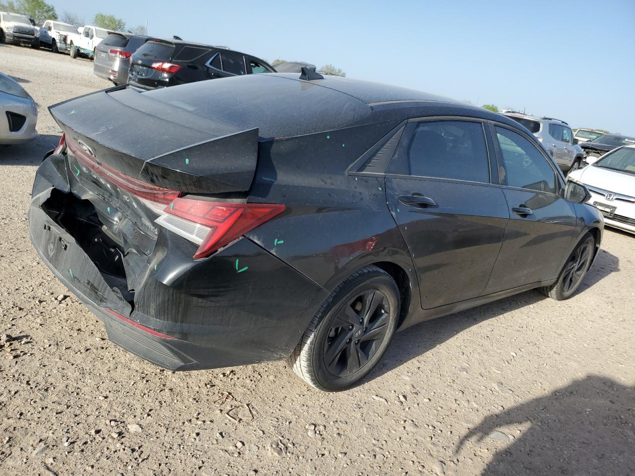 2023 HYUNDAI ELANTRA BLUE VIN:KMHLM4AJ6PU076952