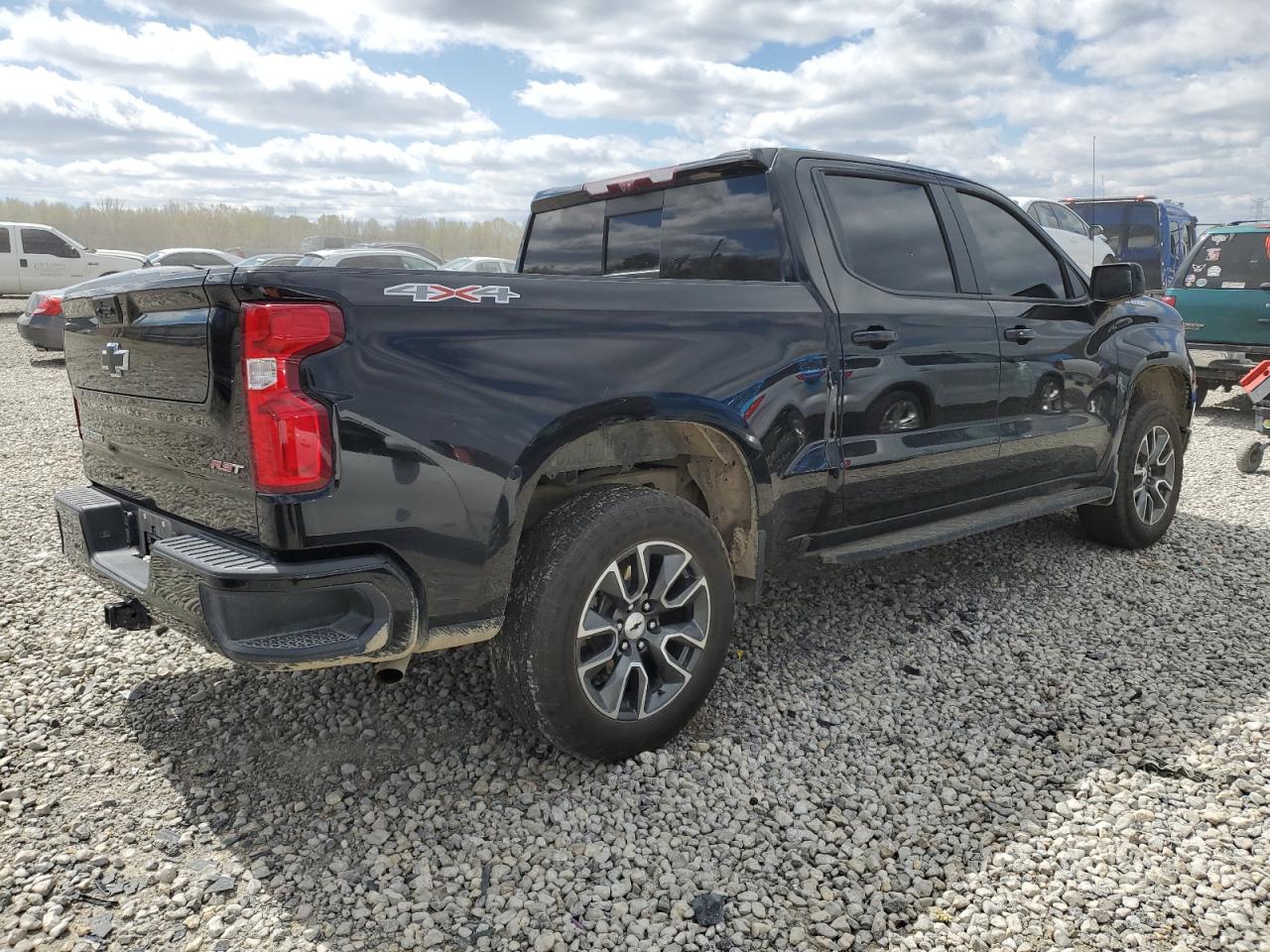 2023 CHEVROLET SILVERADO K1500 RST VIN:2GCUDEED3P1119058