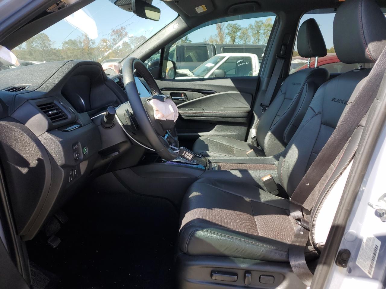 2022 HONDA PILOT BLACK VIN:5FNYF6H73NB039423