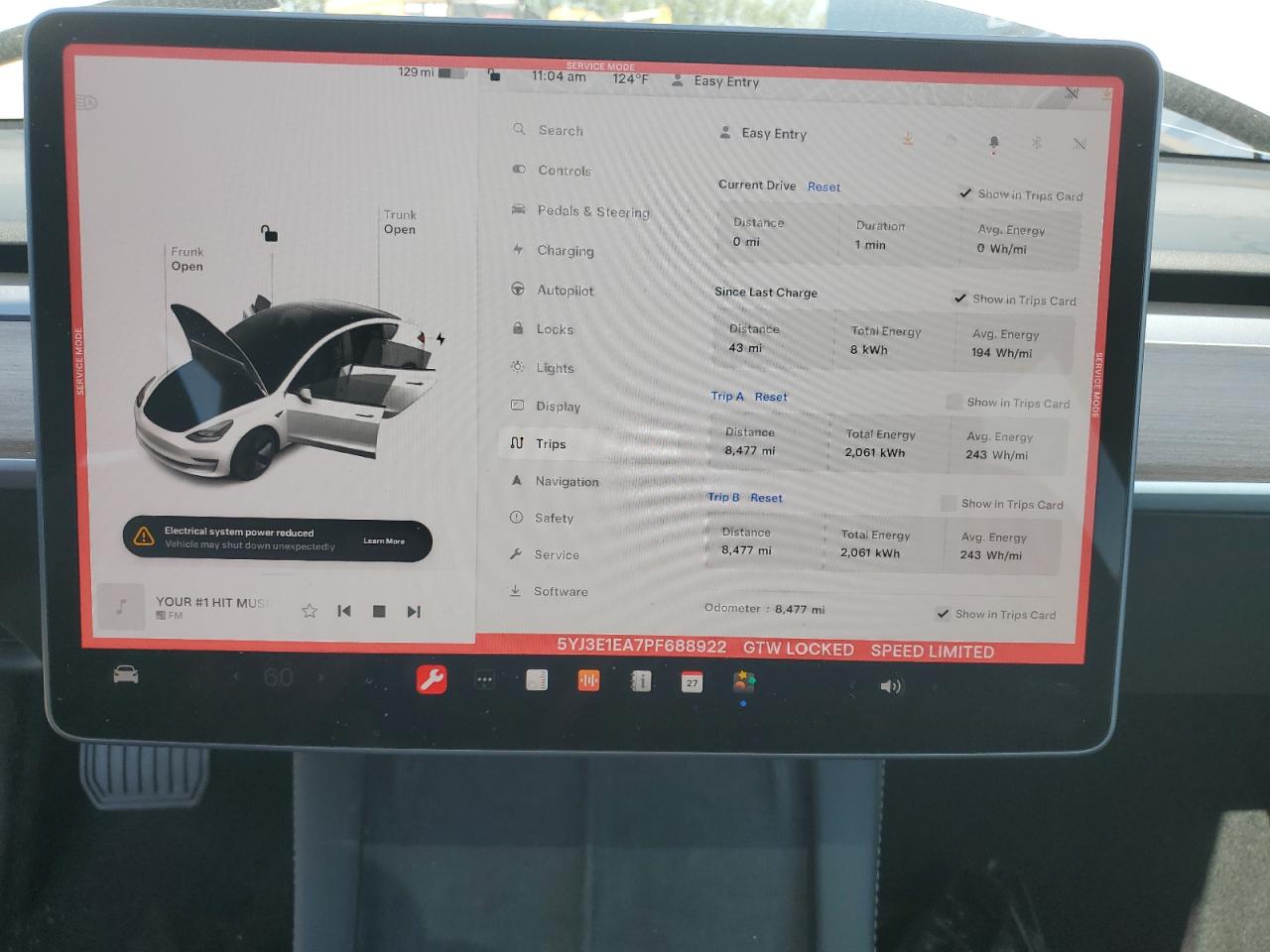 2023 TESLA MODEL 3  VIN:5YJ3E1EA7PF688922