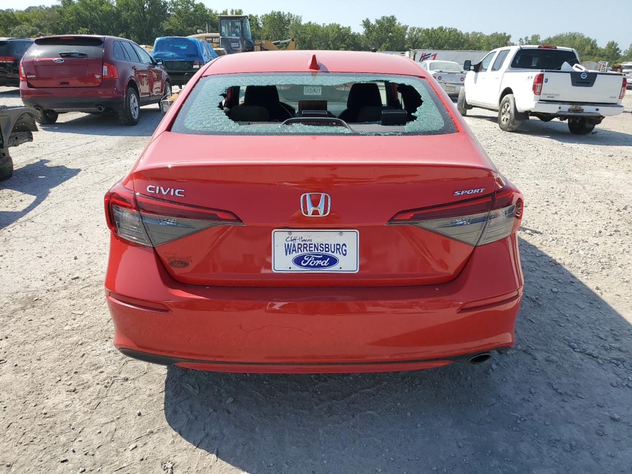 2022 HONDA CIVIC SPORT VIN:2HGFE2F59NH575146