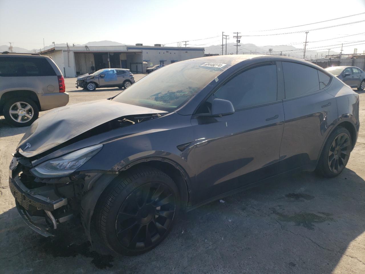 2022 TESLA MODEL Y  VIN:7SAYGDEEXNF350144