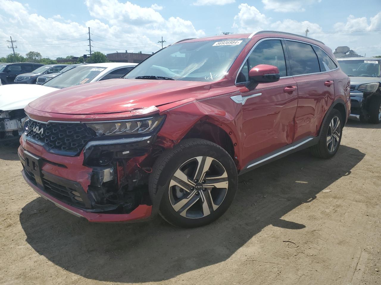 2023 KIA SORENTO EX VIN:KNDRHDLG7P5221690