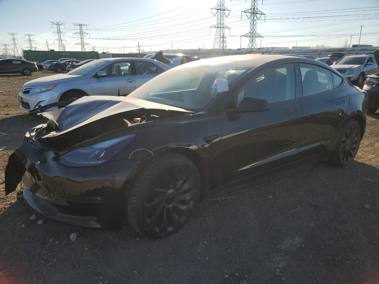 2023 TESLA MODEL 3  VIN:5YJ3E1EC8PF409012