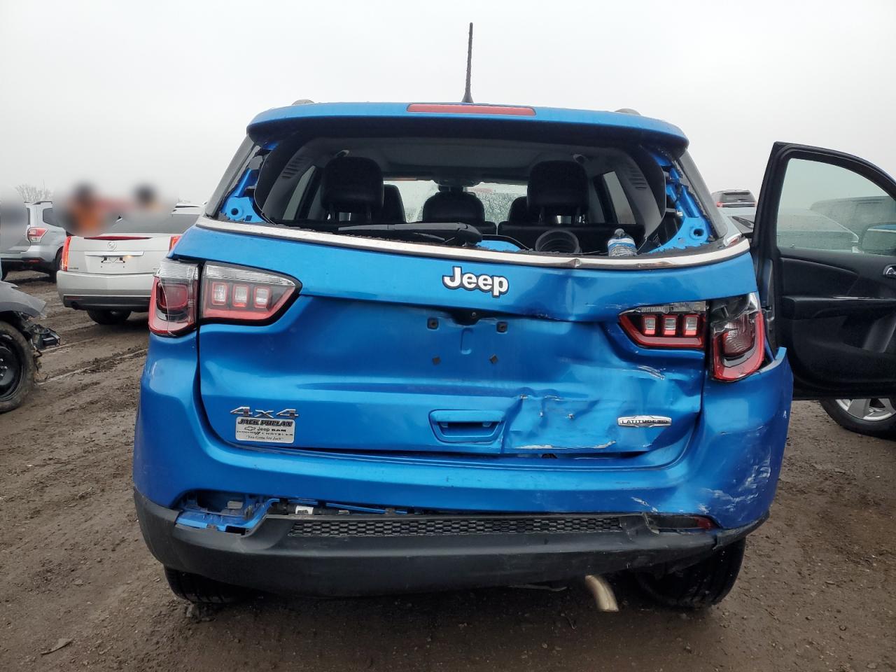 2022 JEEP COMPASS LATITUDE LUX VIN:3C4NJDFB0NT222681