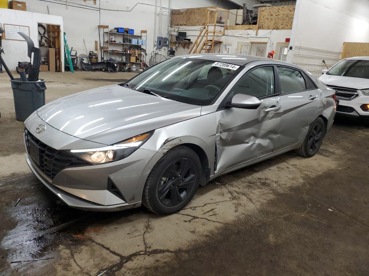 2022 HYUNDAI ELANTRA SEL VIN:5NPLM4AG7NH076541