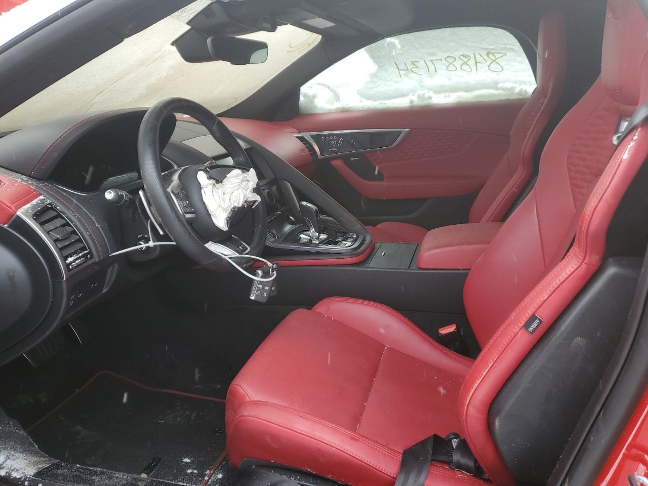 2022 JAGUAR F-TYPE R VIN:SAJD55FE3NCK77770