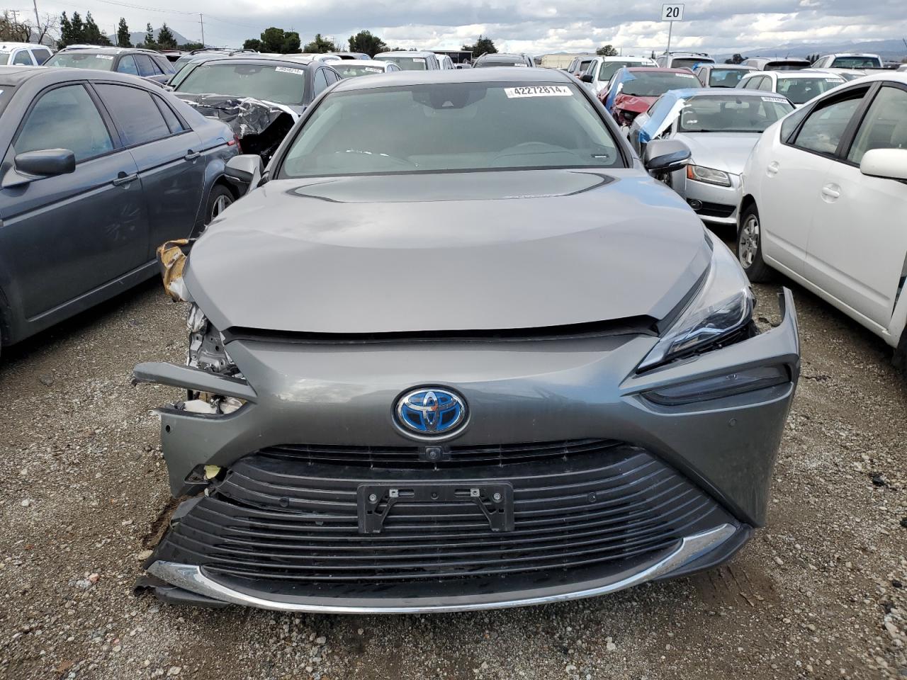 2022 TOYOTA MIRAI LE VIN:JTDAAAAA6NA007566