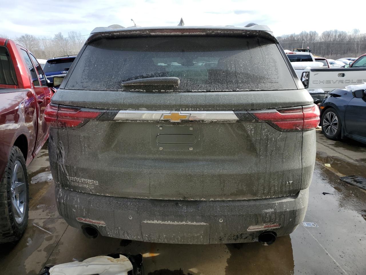 2022 CHEVROLET TRAVERSE LT VIN:1GNERGKW2NJ176076