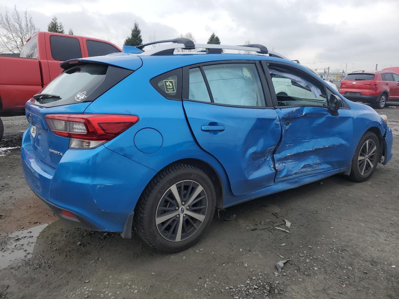 2022 SUBARU IMPREZA PREMIUM VIN:4S3GTAD61N3708015