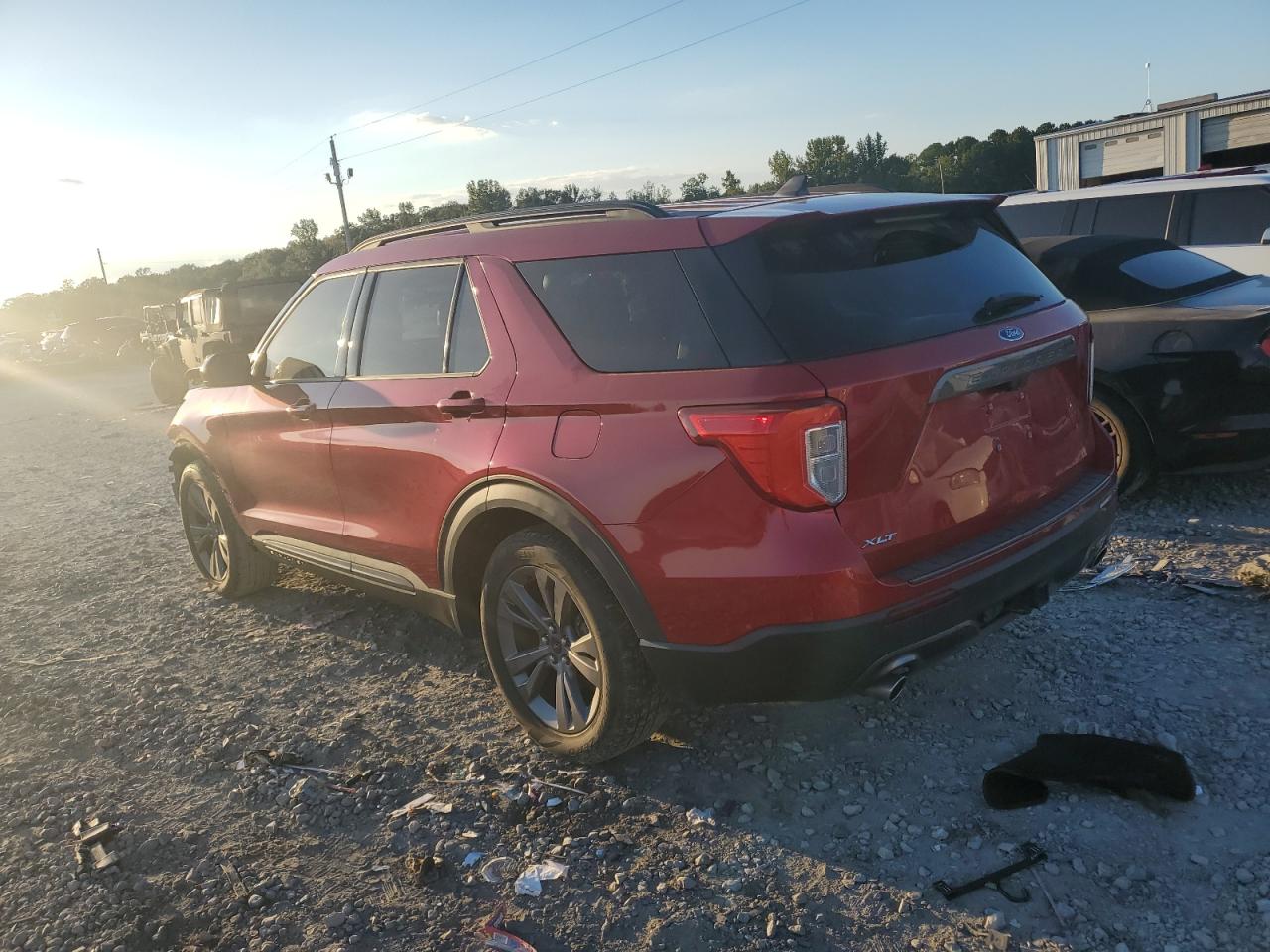 2022 FORD EXPLORER XLT VIN:1FMSK7DH4NGA98732