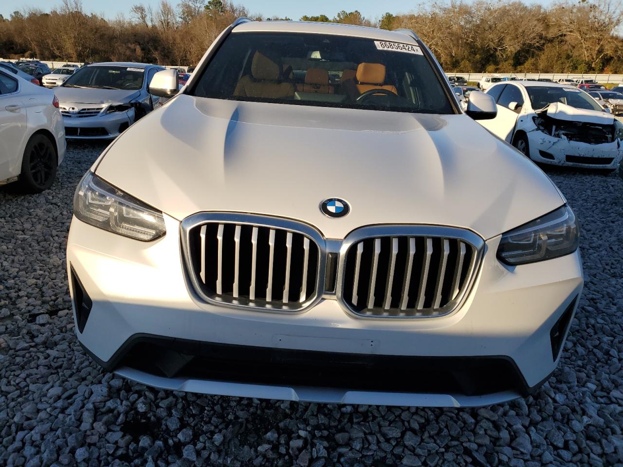 2022 BMW X3 SDRIVE30I VIN:5UX43DP03N9J56959