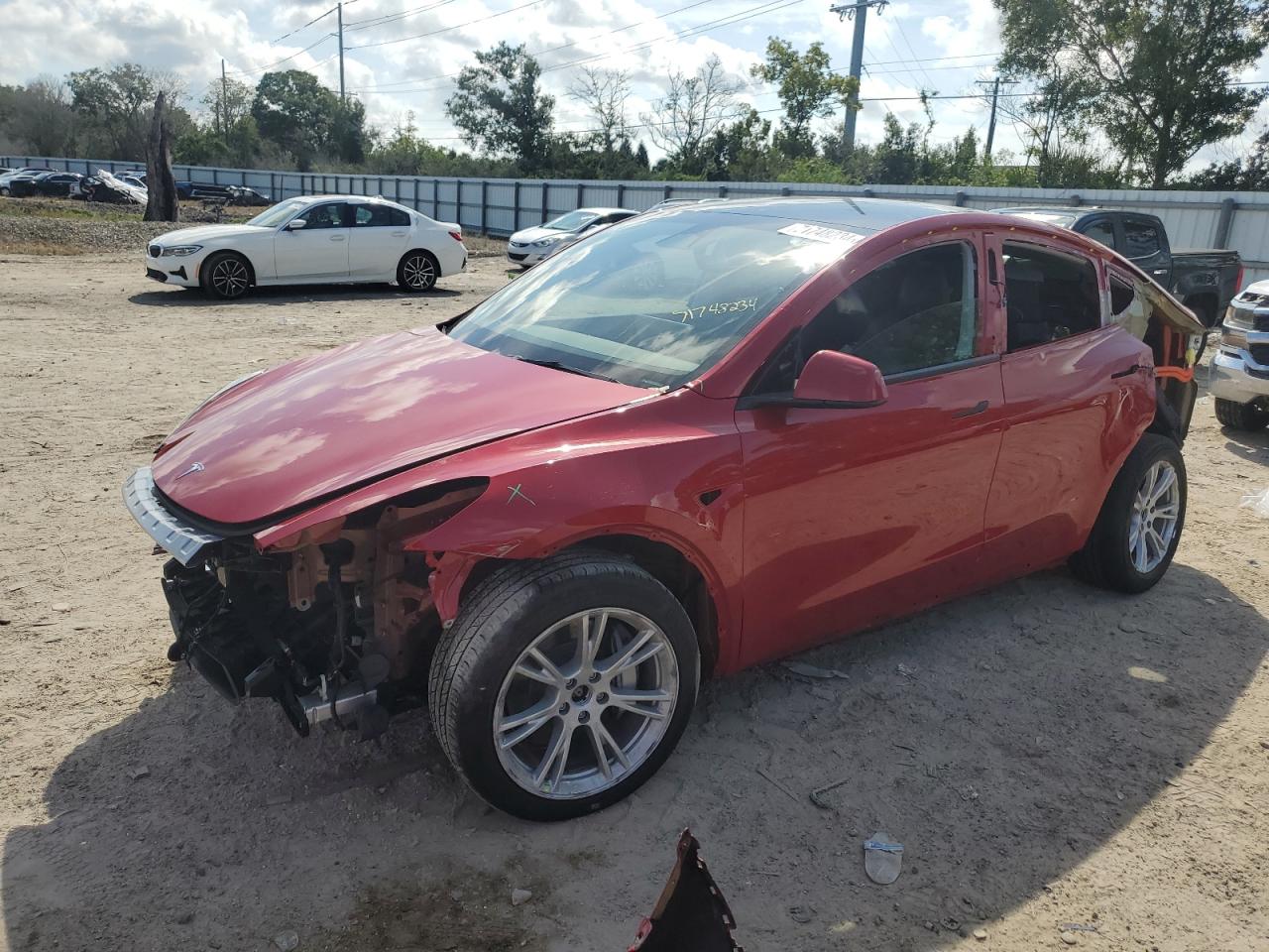 2023 TESLA MODEL Y  VIN:7SAYGDEE6PA090857