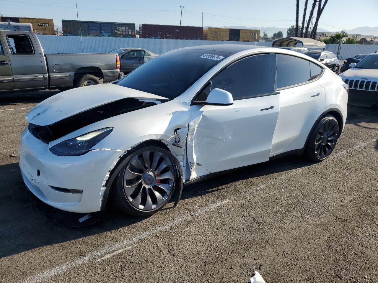 2024 TESLA MODEL Y  VIN:7SAYGDEF6RF133012