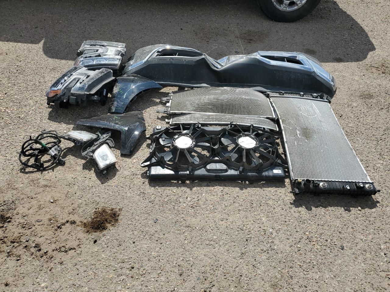 2022 CHEVROLET SILVERADO LTD K1500 LTZ VIN:3GCUYGED5NG208067